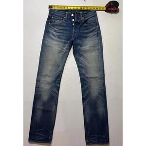 Levi’s 501 Original Fit Jeans Men 28x32 Medium Wash Blue Denim